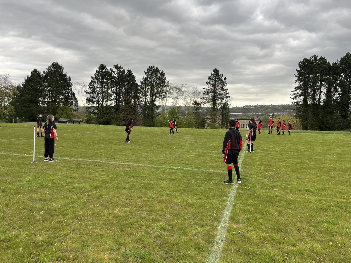 Brilliant to see 35 Y7 pupils at rounders trials tonight.