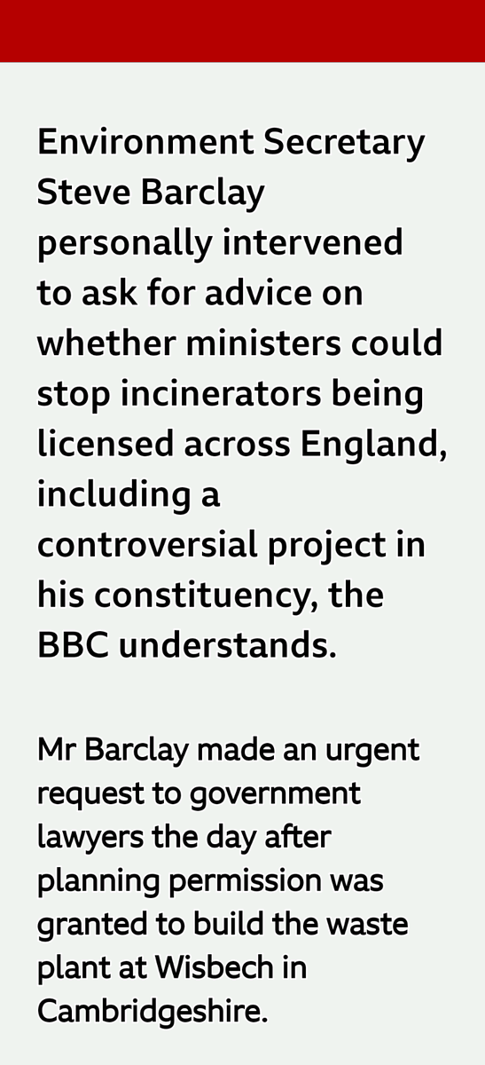 @SteveBarclay The same Steve Barclay who in trying to save his ars from the general election got his mate to stop government licence incinerator in his back yard 🤢🤮💯😮