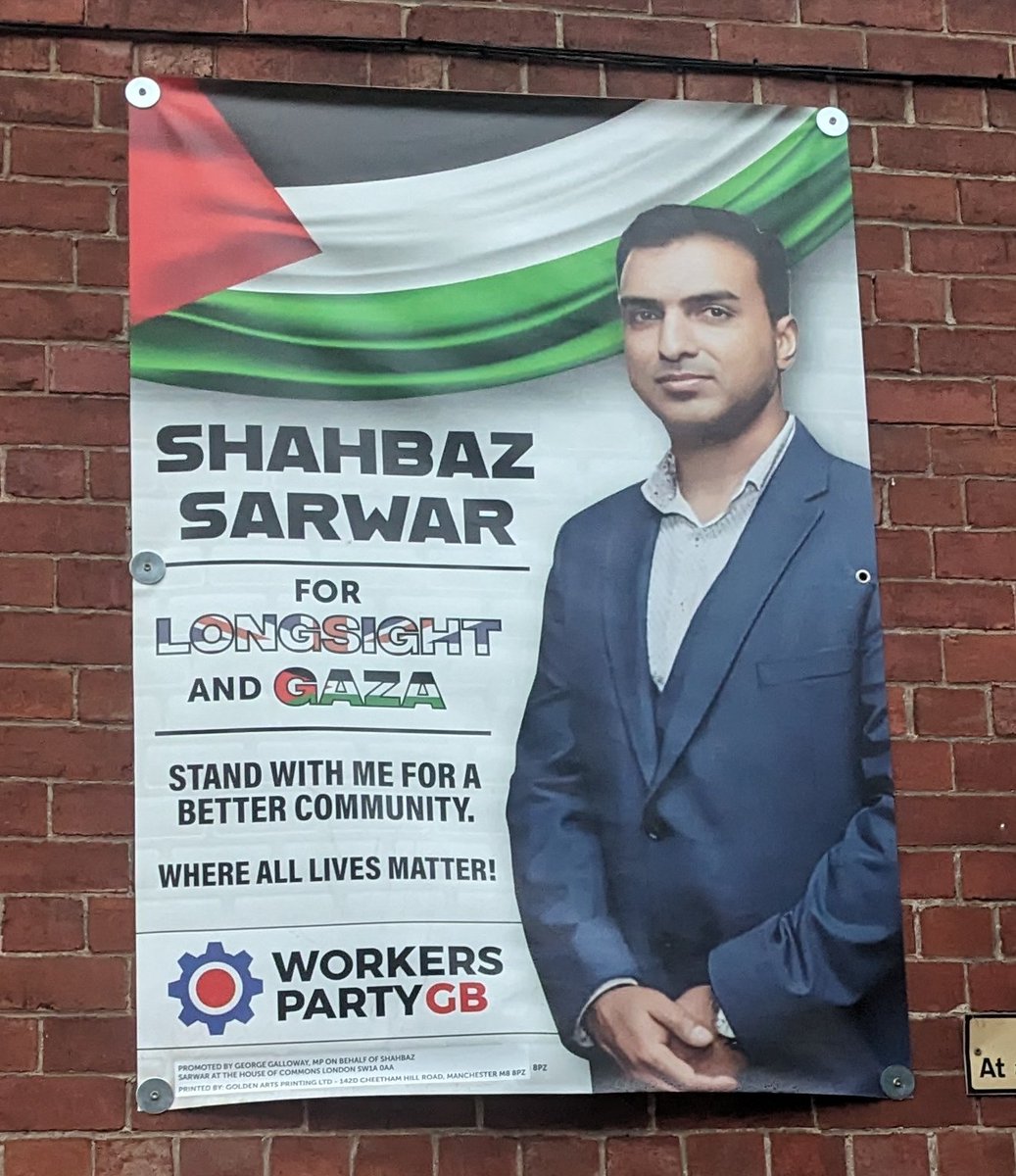 'for longsight and Gaza'

Who votes for local councillors based on international issues?