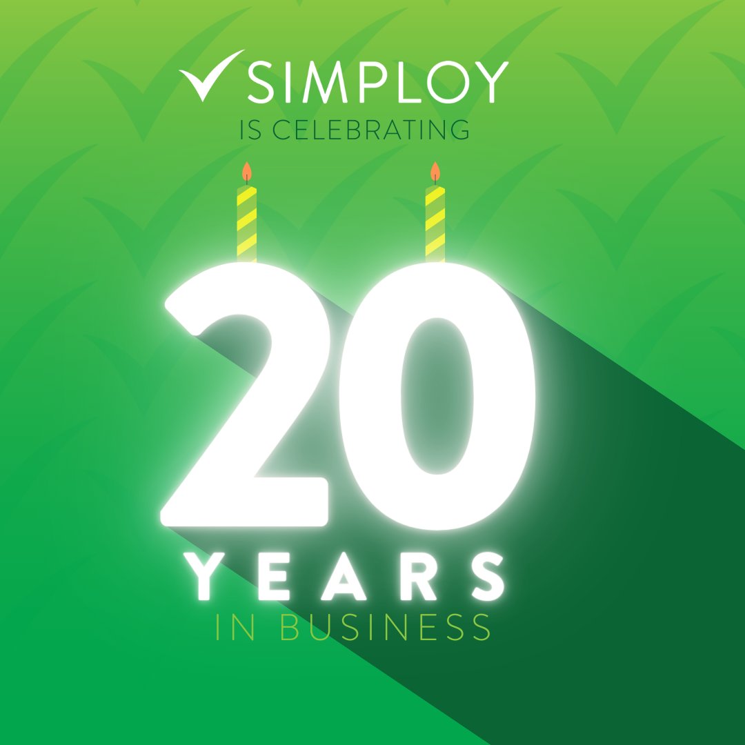 simploypeo's tweet photo. 🎉 20 Years of Simploy! 🎉 

Two decades ago, we embarked on a journey to revolutionize HR and payroll services. Thanks to your trust, we've grown, innovated, and succeeded together. 

#Simploy20 #CelebratingSuccess https://t.co/YWwEXVXhEO