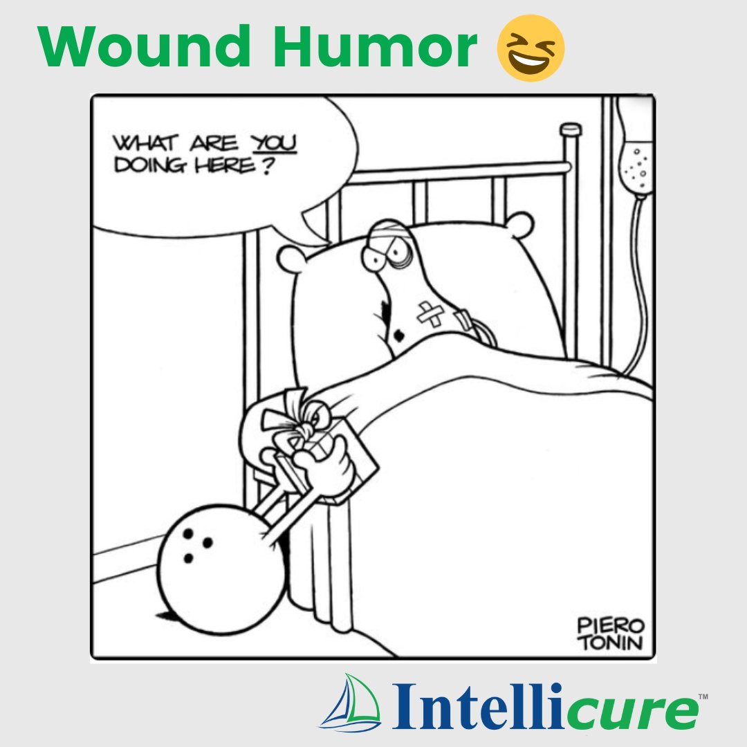 Let's roll into the weekend with a laugh!🎳😂 Have a fantastic Friday everyone! 

#FridayFunny #WoundHumor #Wounds #WoundHealing #WoundCenter #Nurse #WoundApp