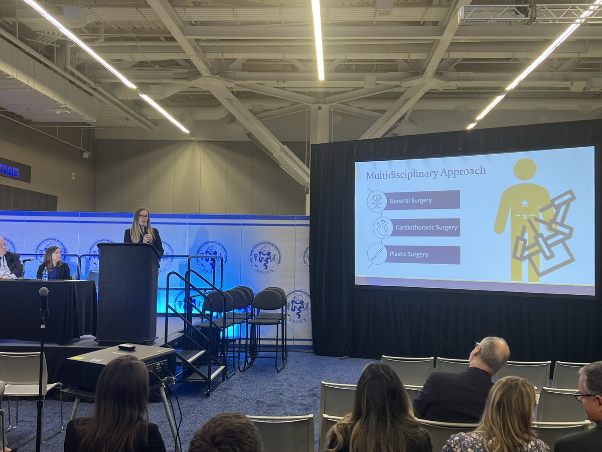 Complex subxyphoid hernia repair, great presentation by @npetcka2022 @EmorySurgery @sdavis81 @AnkitPatelMD @SAGES_Updates