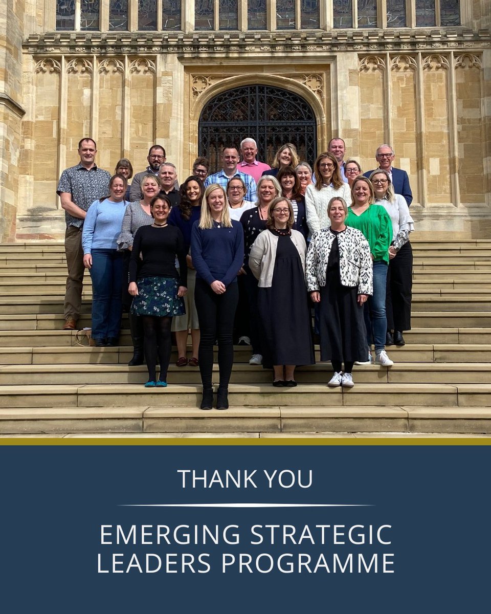 #Thankyou to our Emerging Strategic Leaders who completed their programme this week. We hope you enjoyed your time at St George’s House, Windsor Castle. #leadershipdevelopment #leadershipprogramme