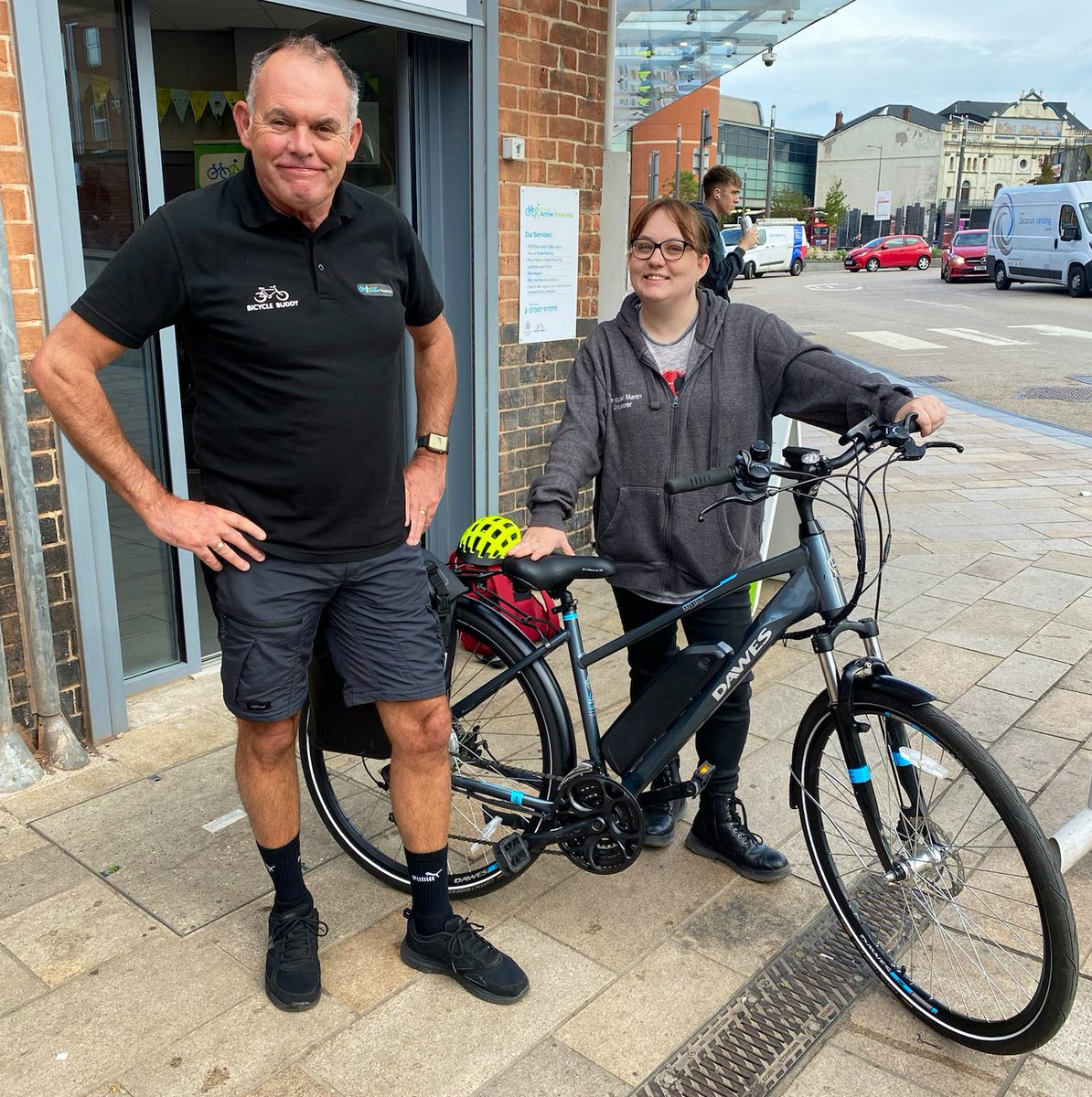 Do you live in #Doncaster?

… if so we have good news for you 😀

✍️ Did you know you can sign up online for a FREE bike loan at our Active Travel Hub based at Doncaster Railway station!🚴🚴‍♀️

👉 bicyclebuddy.co.uk/active-travel-…

#DonATH #Doncasterisgreat #FridayFeeling #ActiveTravel