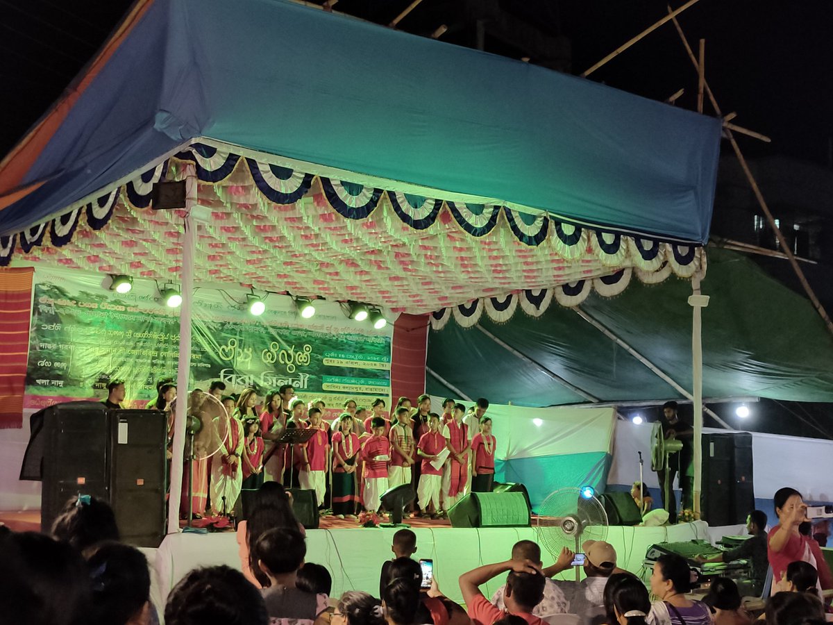 Enjoying moment our festival At Rangamati