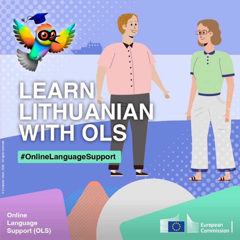 One of the best things about getting closer to a new culture is learning its language! How about Lithuanian? Follow our #OnlineLanguageSupport video to give your first steps in 🇱🇹. After the first lesson, take the quiz and test your understanding 👇 europa.eu/!T4RhBW