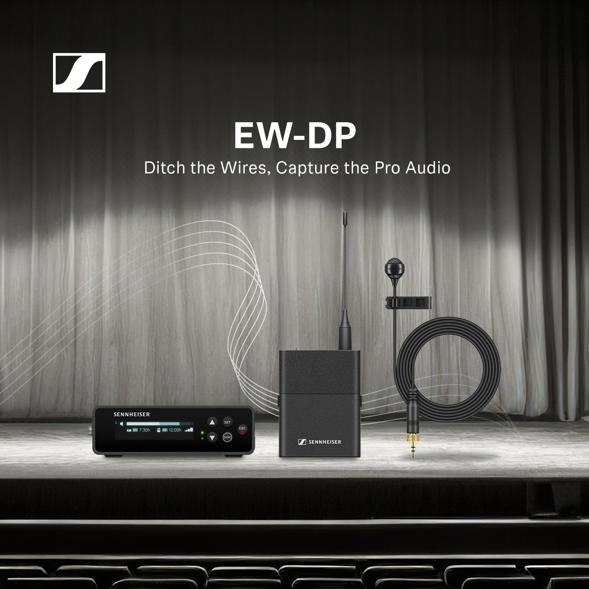 SennheiserIndia's tweet photo. EW-DP delivers pro-grade audio with the freedom of movement.
#sennheiser #ewdp https://t.co/3B3aTi8H6i
