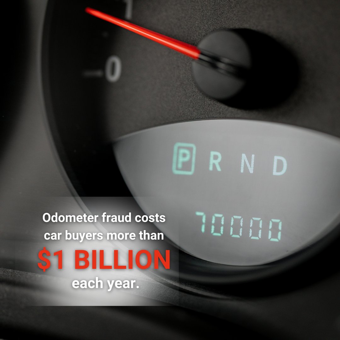 Don’t get duped by a deal that seems too good to be true! 🚗💰 Educate yourself about odometer fraud here: NHTSA.gov/OdometerFraud.