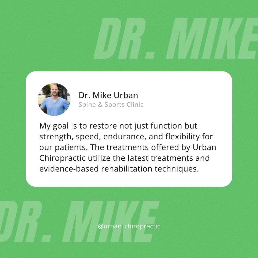 From Pain Management to Myofascial Release and Rehabilitation Procedures, Urban Chiropractic is here to restore not only function but optimize your life and the activities you love to do.

spineandsportsclinic.com/chiropractic-t…