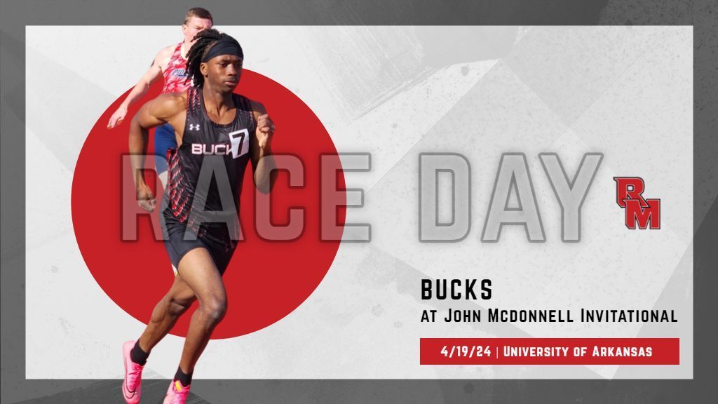 #BucksTrack is running in the John McDonell Invitational this afternoon!! #DefendTheMountain ⏱️ 4 pm 📍 Fayetteville, AR 📊 flashresults.com/2024_Meets/Out… 📰 bucksathletics.com