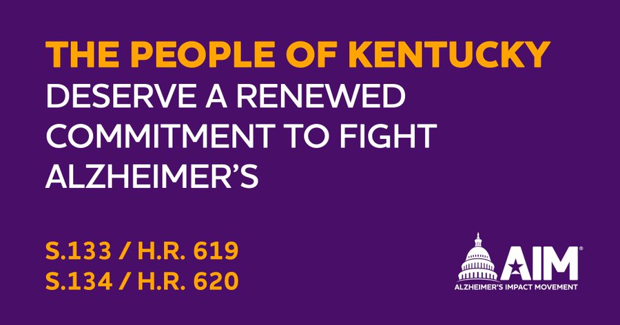 More than 10% of people aged over 65 are living with Alzheimer’s in KY. Repost to tell @SenRandPaul to support the bipartisan #NAPAAct & #AlzInvestmentAct for his constituents and all Americans, especially those in rural areas, to strengthen the fight against Alzheimer’s.
