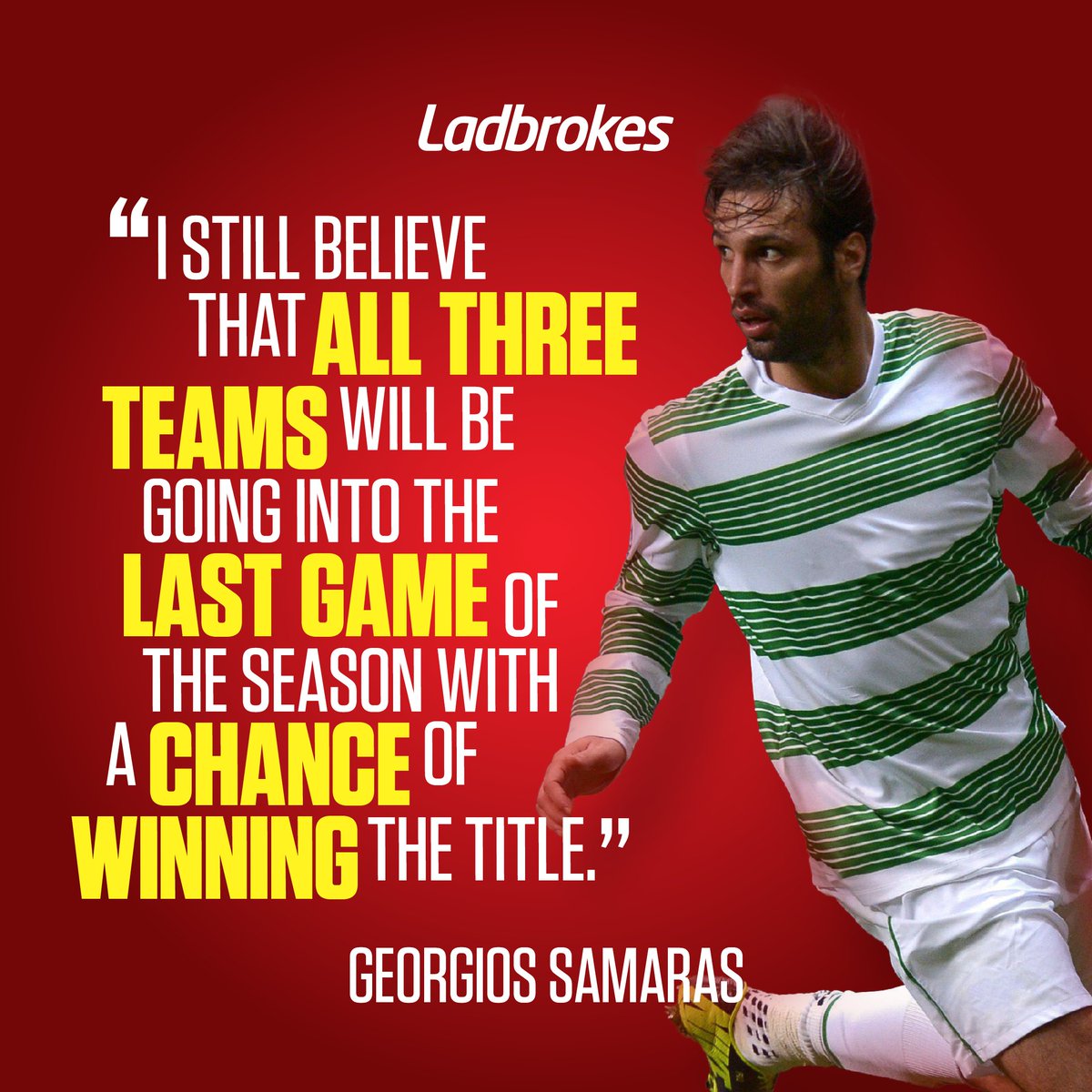 A three-way fight for the title on the final day? We’ll take that Georgios! #Ladbrokes