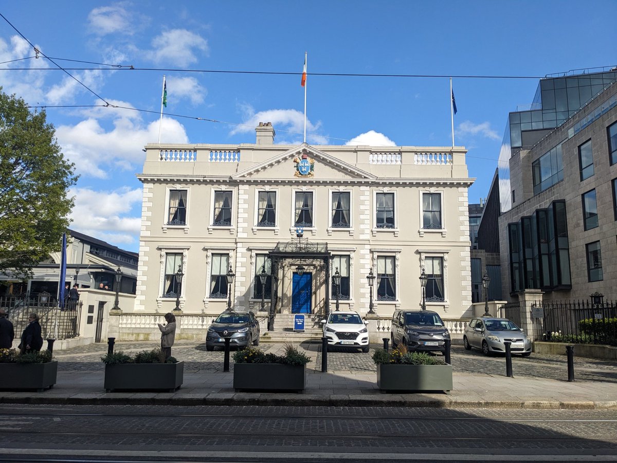 Delighted to attend the Ethics and AI event, with a focus on the EU's AI Act, in Dublin's Mansion House today on behalf of @BillofRightsNI. Leaving with lots of valuable thoughts to bring back and inform our work on Brexit/Article 2 and human rights more generally!