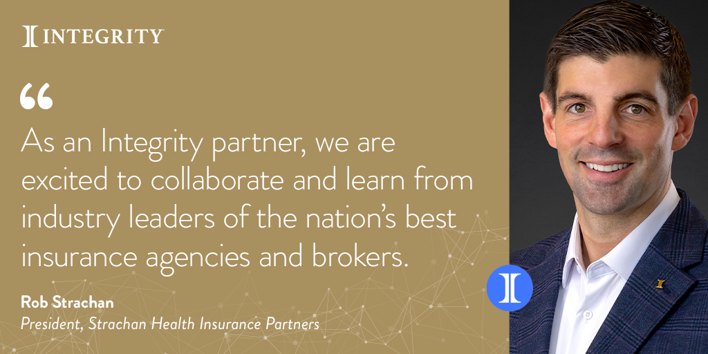We are joining forces with the best-in-class! Rob Strachan discusses how our partnership positions Strachan Health Insurance Partners among the nation’s elite, fostering collaboration and learning. Explore more: bit.ly/3xI9ae8 #Announcement #IntegrityPartnership