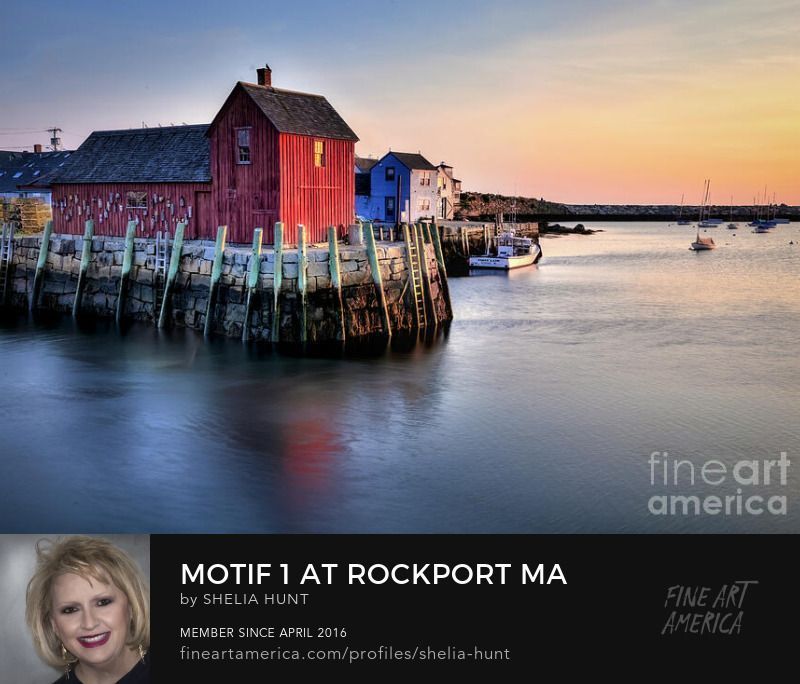 Motif #1 at Rockport Harbor, Maine! Prints and canvas available at buff.ly/3Jl6Vjj  #SheliaHuntPhotography #Motifno1 #Rockport #RockportMA #BestOfTheBayState