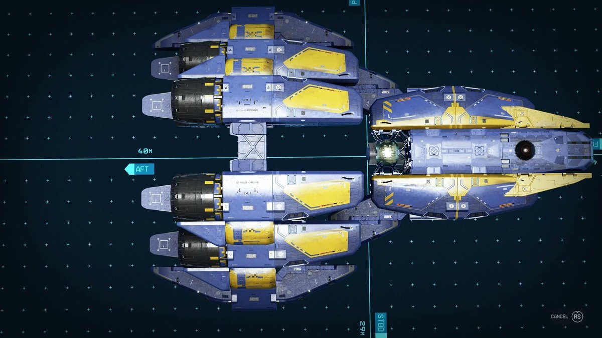 Los planes de expansión de Vaul-Tec llegaron a sitios inesperados ☢️ 🚀🛠️ ¡Miren esta nave inspirada en Vault-Tec construida por u/RecentAd4030 en #Starfield!