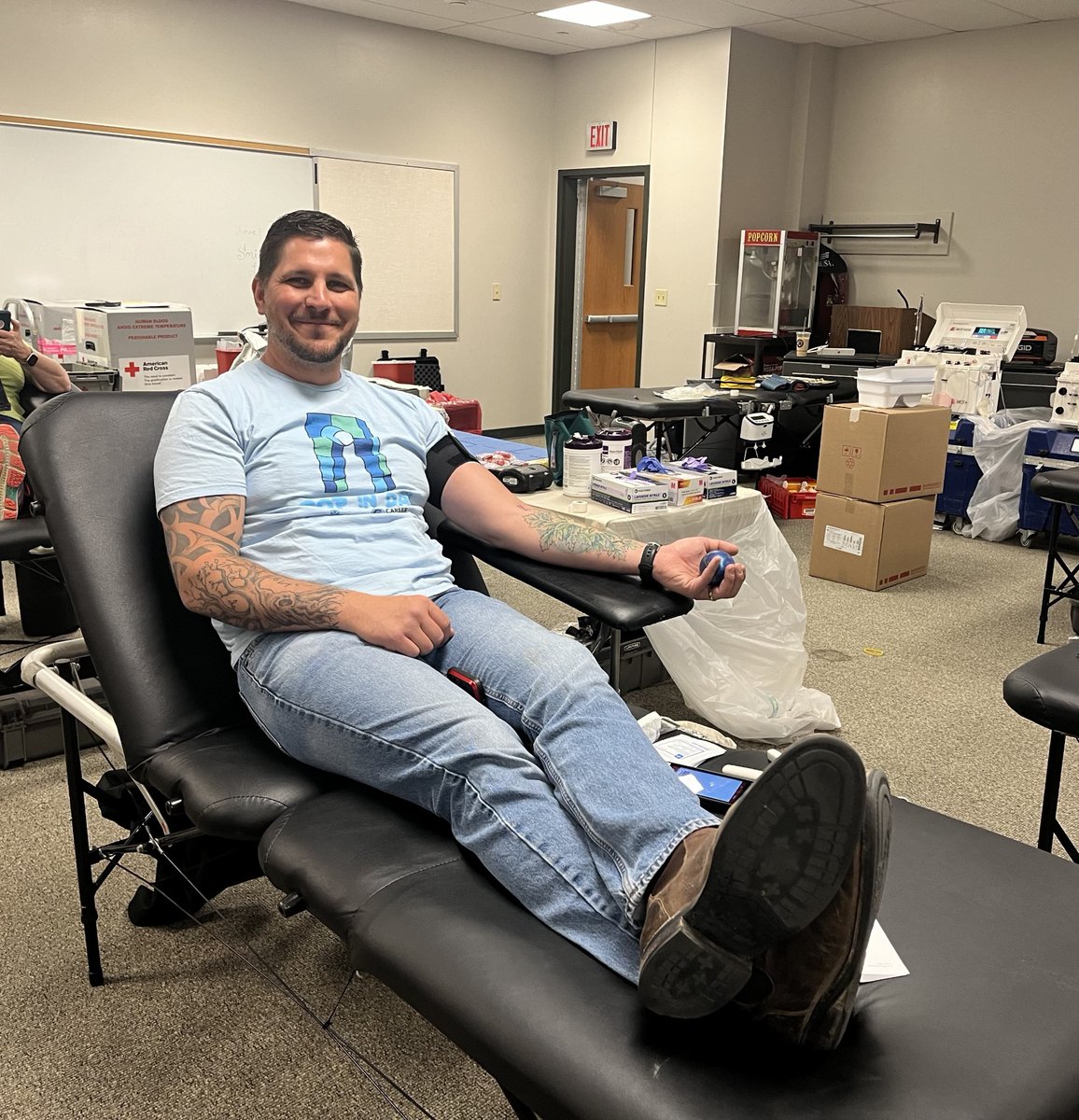 Today is the day! Swing by CACC to donate blood and support our HOSA students. The event is on until 2:30pm. #caccbest #cpsbest