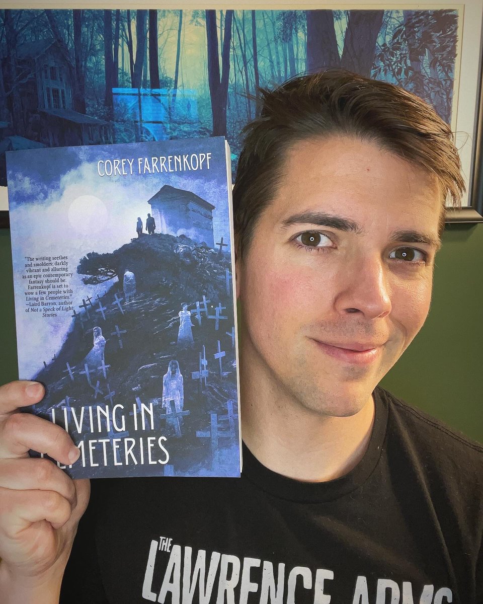 I have so many people I need to thank for what they’ve done to help get my debut novel, Living in Cemeteries, out into the world! Here we go!!! (1/9)