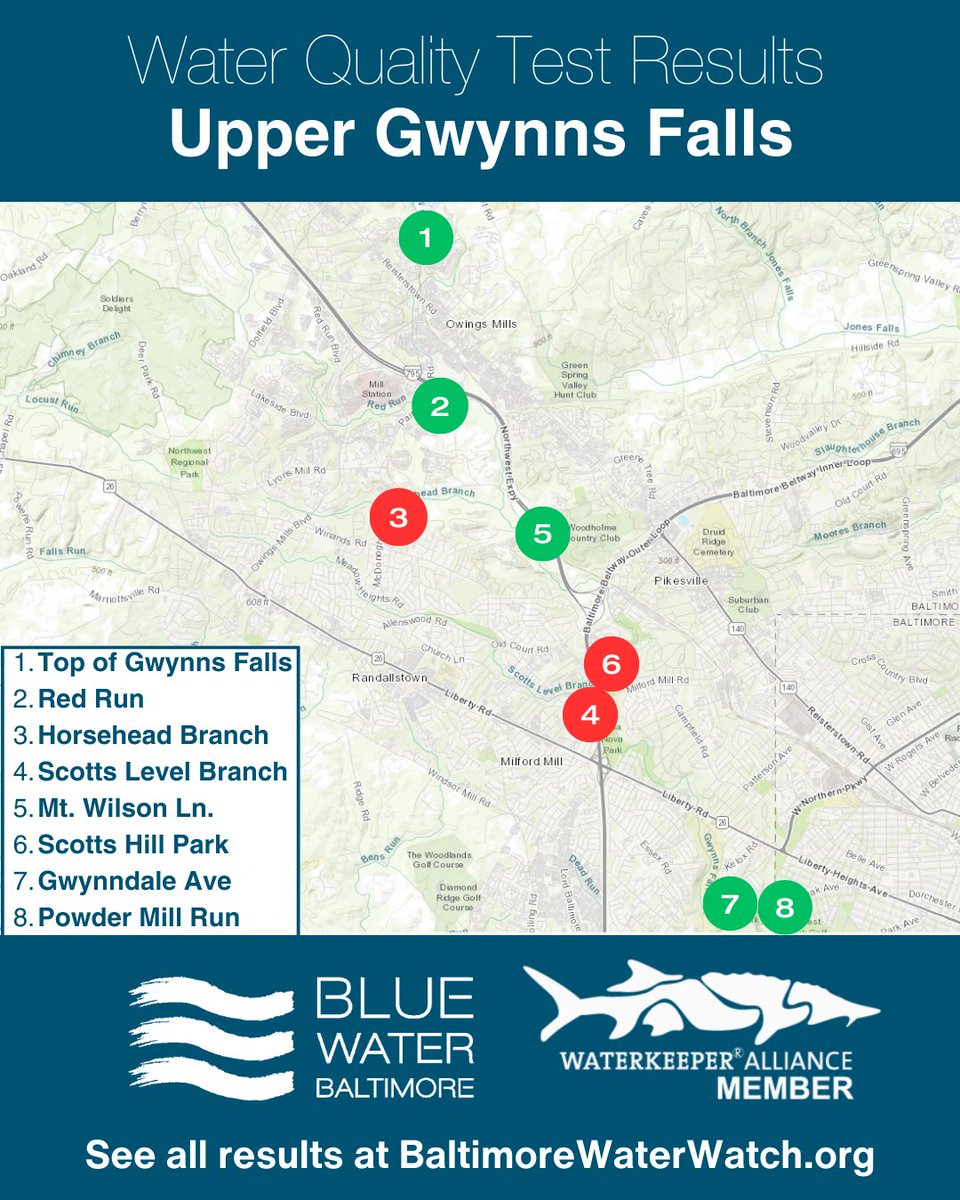 This week the Waterkeeper team was able to collect samples at the majority of our outer tidal Patapsco stations. We are elated to be back out for the tidal season and part of the Port that makes #baltimorestrong⁠

Visit baltimorewaterwatch.org to learn more!