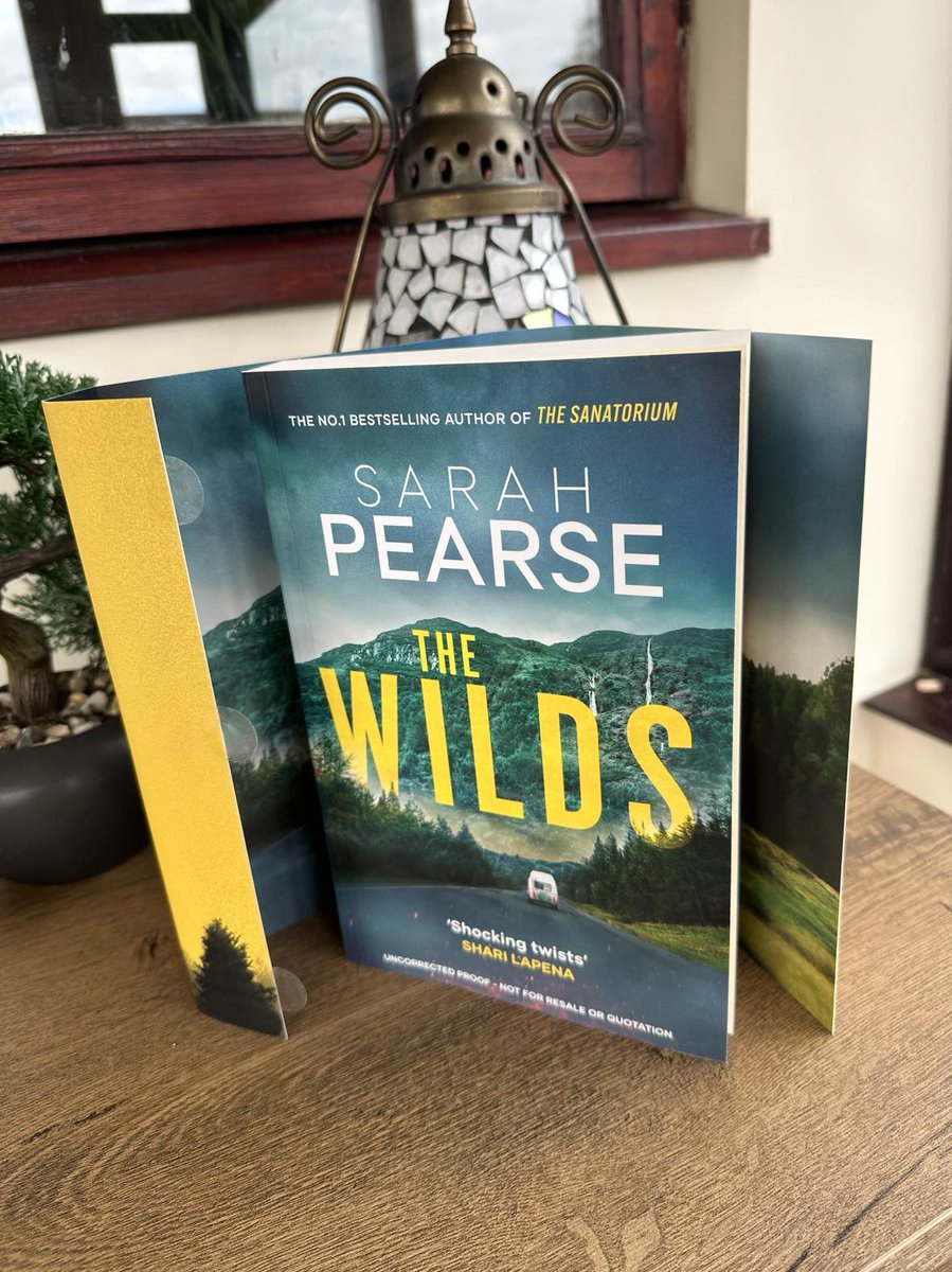 Well this is very fancy-pants #BookPost #TheWilds by @SarahVPearse from @BooksSphere - publishes 16 July Thank you