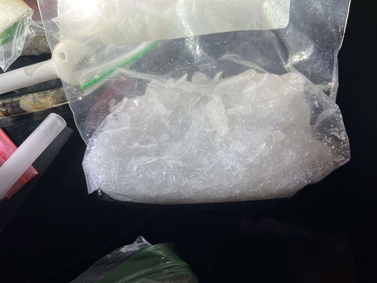 Officers with our Liberty Patrol Division safely arrested two people and seized nearly a half of a pound of methamphetamine. Details: slcpd.com/2024/04/19/slc… #SLC #SLCPD #SaltLakeCity