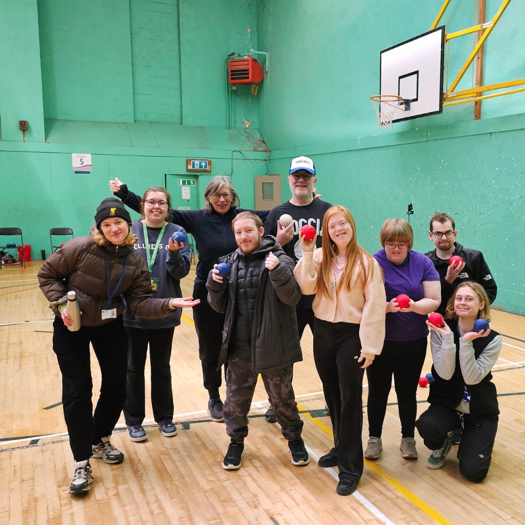 🎳 We're on a roll... This term, our candidates have been learning about the world of #Boccia. Similar to bowls, this sport is all about precision, and our candidates have been on target every time!! #Enrichment #LearningDisabilities #Confidence #Skills #CreatingFutures