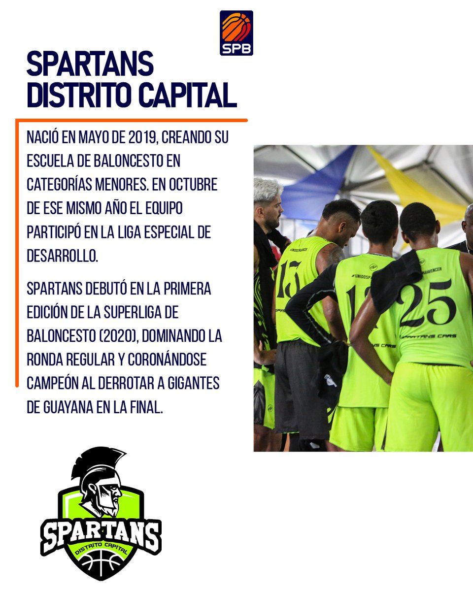 spbvenoficial's tweet photo. Spartans Distrito Capital ⚔️ se alista para afrontar una nueva temporada.
El quinteto capitalino quiere sumar un segundo título🏆a sus vitrinas.
Descubre algunos datos de Spartans de cara a la SPB 2024 🏀
#SPB #SpartansDistritoCapital #Baloncesto https://t.co/hRqUkPAO5n