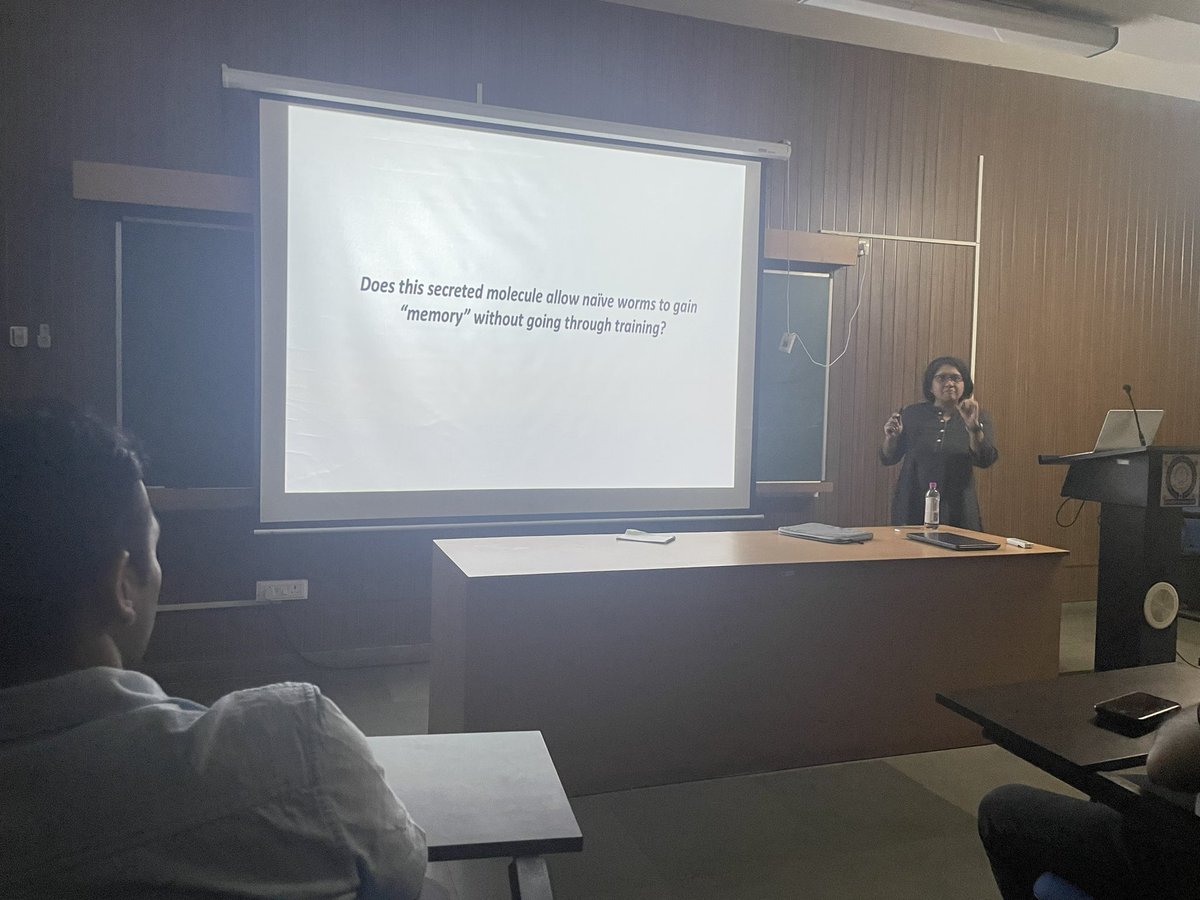 Great talk by Dr @Kavita_Babu_ today for @pdfiisermohali’s seminar series!