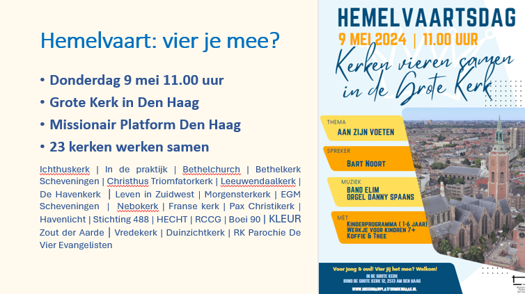 Van harte welkom op dit feest!!