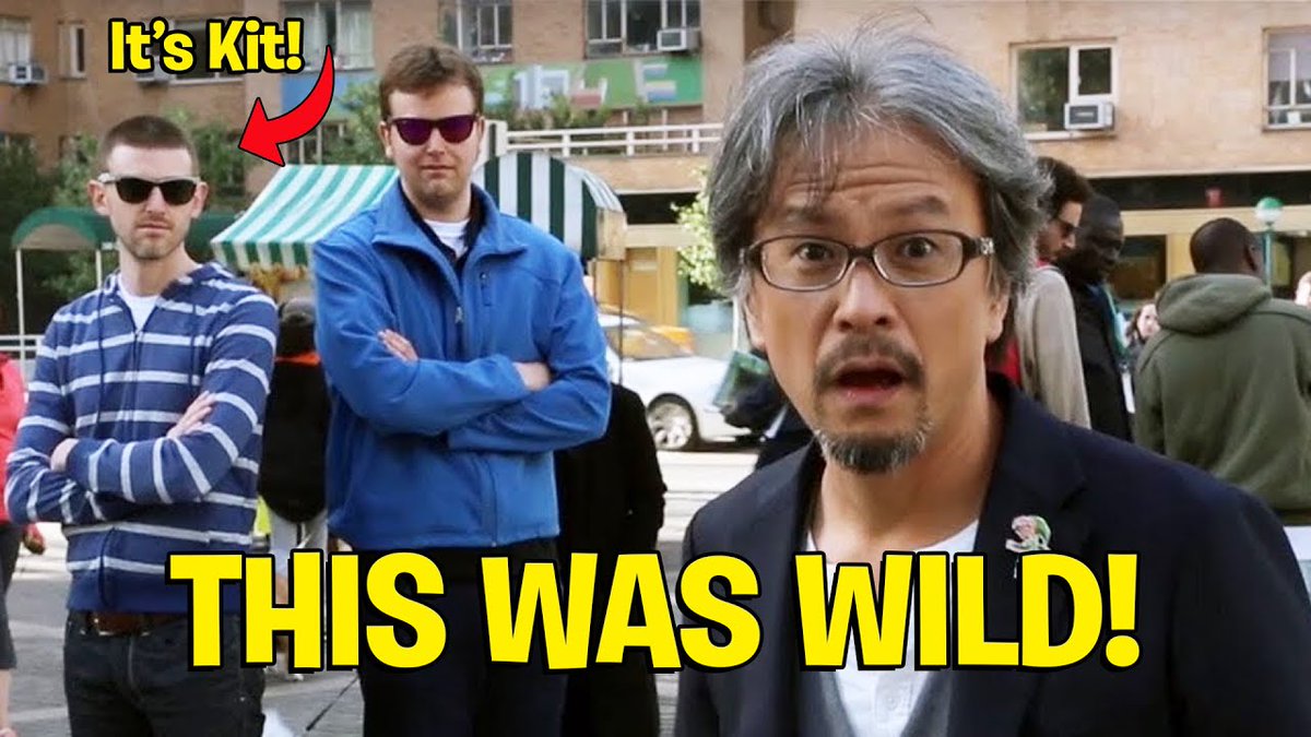 Have you seen the viral video this week of The Legend of Zelda producer Eiji Aonuma being chased through the streets of New York? Our very own Kit was in this video, and we have the behind the scenes story on how it all went down! 👇 Link below 👇