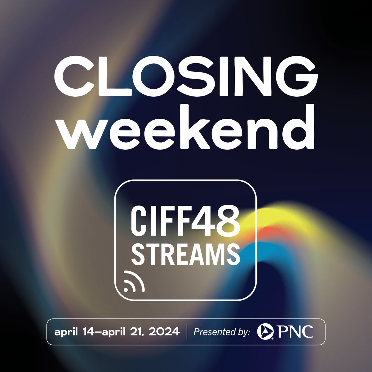 It’s closing weekend of #CIFF48Streams Presented by @pncbank, and we want to hear from you! What are your must-see films and/or recommendations from this year’s lineup?