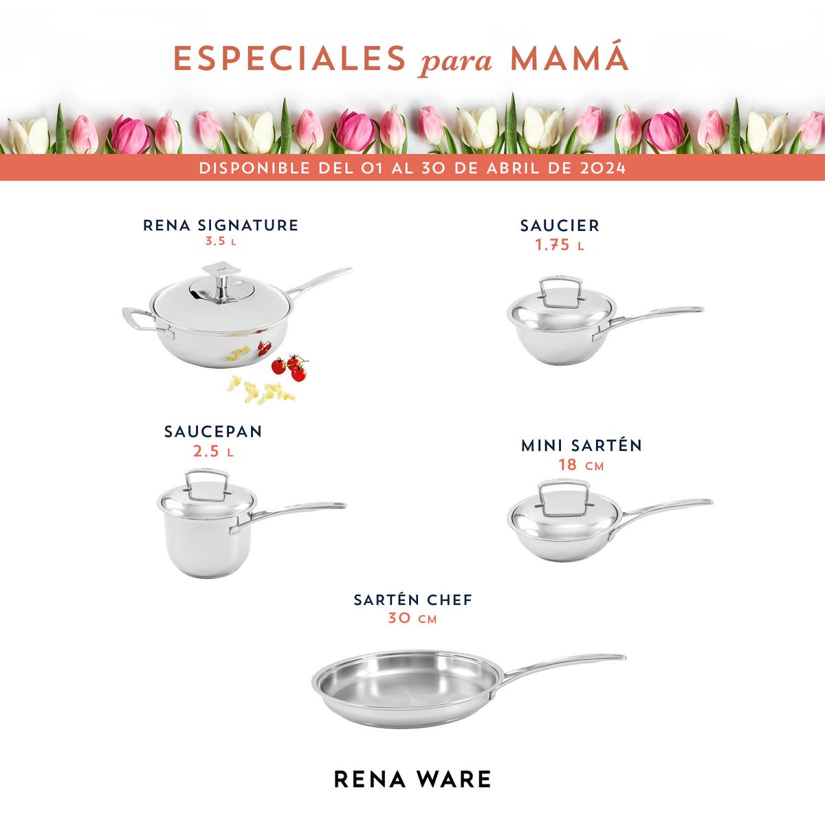 RenaWare's tweet image. ¡Hoy es nuestro gran Sorteo!  🥳 

Recuerda estar pendiente de nuestras historias en Instagram: instagram.com/renawaresv_/ y sí tú ganas, podrás escoger cualquier Sartén de la imagen adjunta.

¡Gracias! 🫶
(Sorteo válido solo para El Salvador)