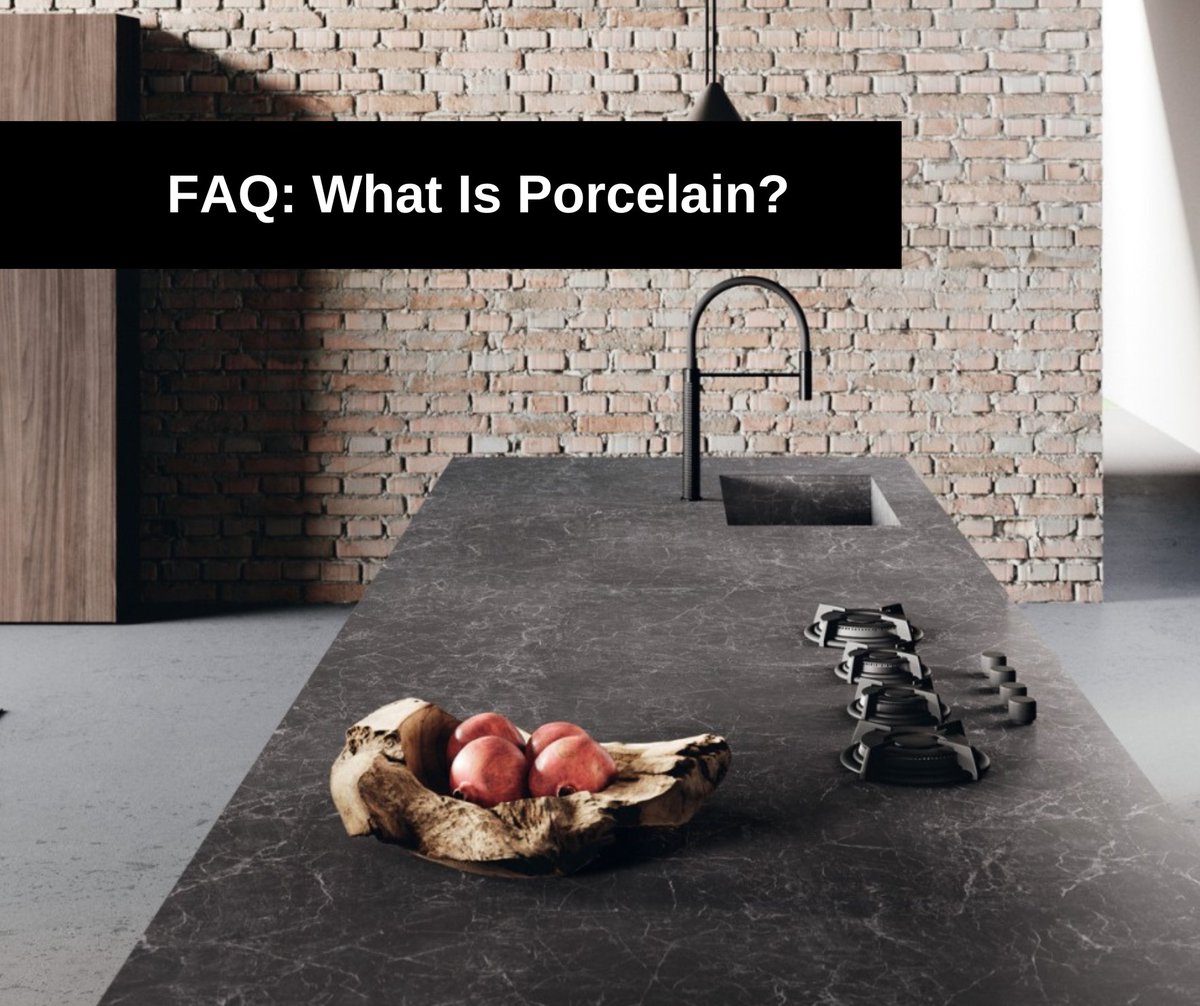 Question: What is Porcelain?
Porcelain is an eco-friendly, man-made material, up to 94% clay, feldspar & silicon. With up to 6% glass, enamels, pigment and binder. Porcelain is a strong, durable solution with a hardness of 7-9 on the Mohs scale. 

#Porcelain #Laminam #FAQs