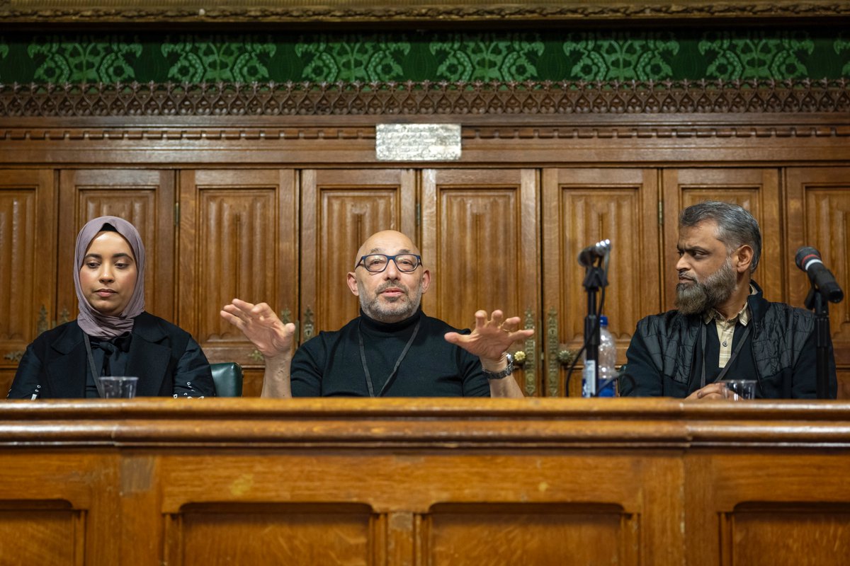 'It was like being witness to bizarre replay of history. Chairing a packed meeting in parliament where Gareth Peirce, who once fought to free her Irish clients falsely imprisoned in 70s, now fighting for four innocent Muslims facing the same ordeal 50yrs later’. @Moazzam_Begg