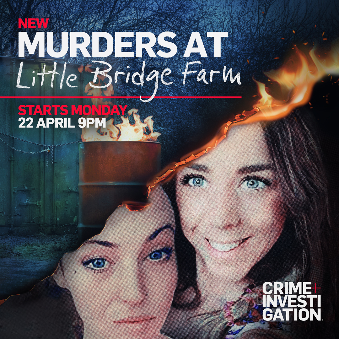 A series of clues lead to a remote farm and the horrifying fates of Alex Morgan and Leah Ware. The hunt for a serial killer begins in #MurdersAtLittleBridgeFarm. 📺 Starts Monday 22 April 9pm