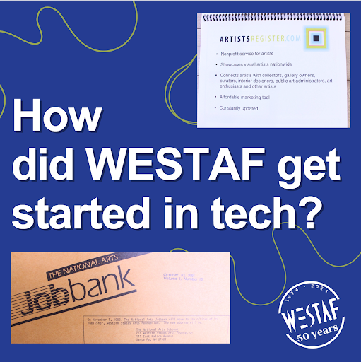 WESTAF has a long history of building fieldwide skills development programs, including Circuit Riders, an online & telephone service connecting arts professionals with consultants. Launched in 1995, 144 contracts were completed in the first year. #MyWESTAFStory #WESTAF50 #Tech