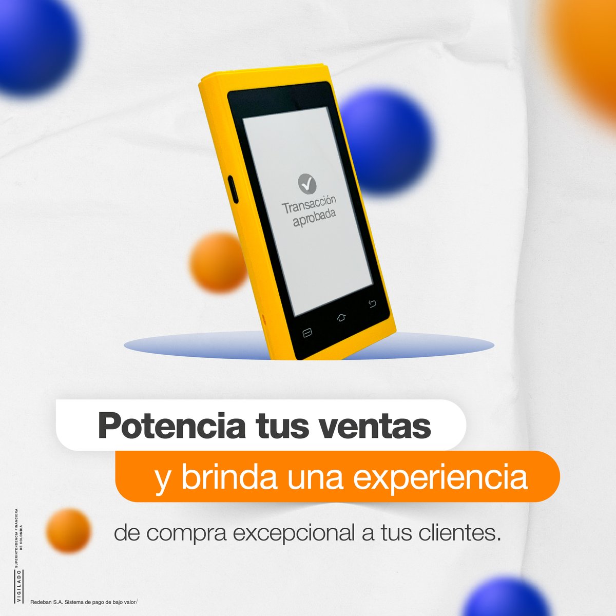 RedebanM's tweet photo. ¡Descubre el poder de Redeban en cada una de tus transacciones! 💳 Con nuestras soluciones de pago innovadoras, puedes llevar tu negocio al siguiente nivel. ¡Confía en nosotros para impulsar tu éxito!
#Redeban #SolucionesDePago https://t.co/csd1yyObdM