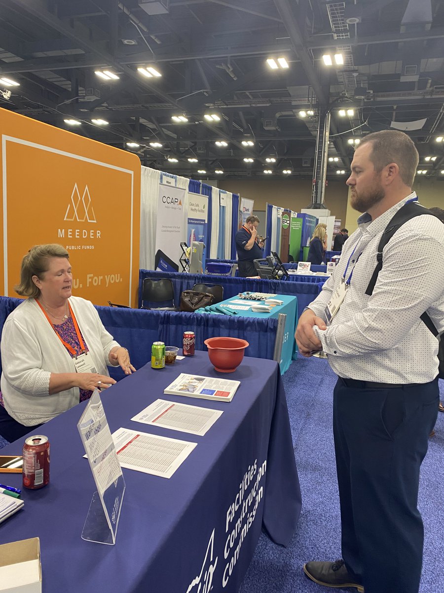 OHFacilities's tweet image. We loved the turnout at our booth Thursday at the @OASBO Annual Conference &amp;amp; Expo. Thanks to everyone who stopped by and learned about our impact on Ohio communities! #OhioSchools #SchoolConstruction