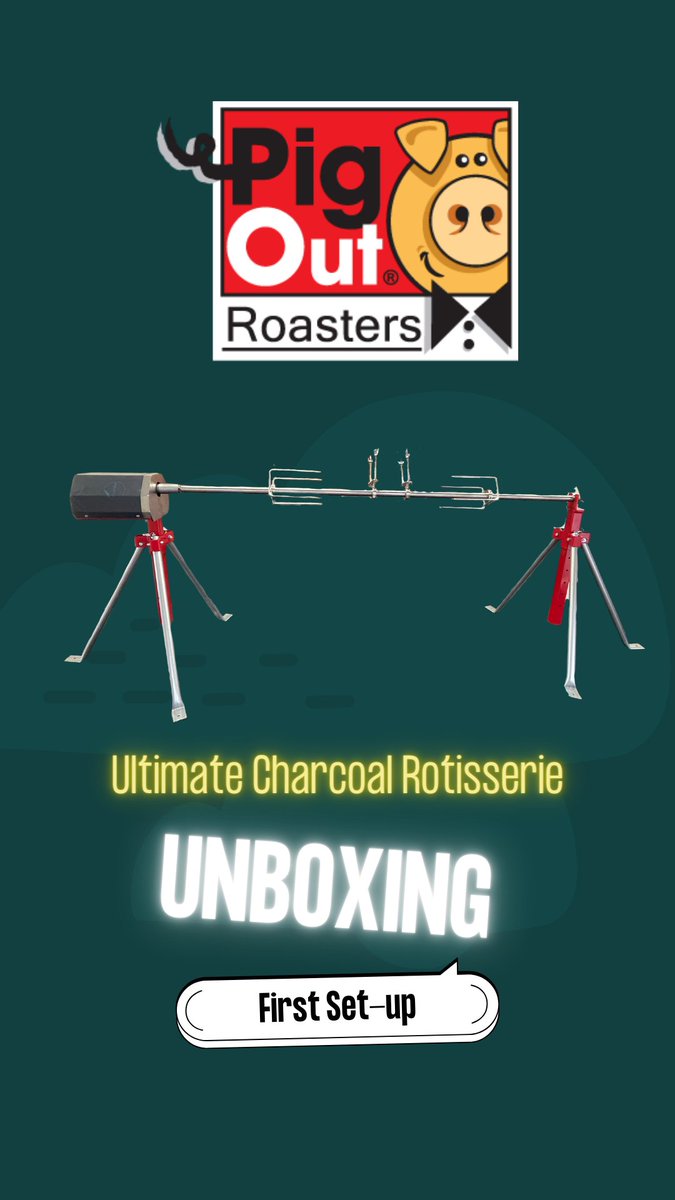Learn how to set up a PigOut Charcoal Rotisserie. Link is down below!!
youtu.be/peVJ3sODNrM

#Cooking #Foodie #rotisserie #BBQ #pigout #homecookingvsfastfood