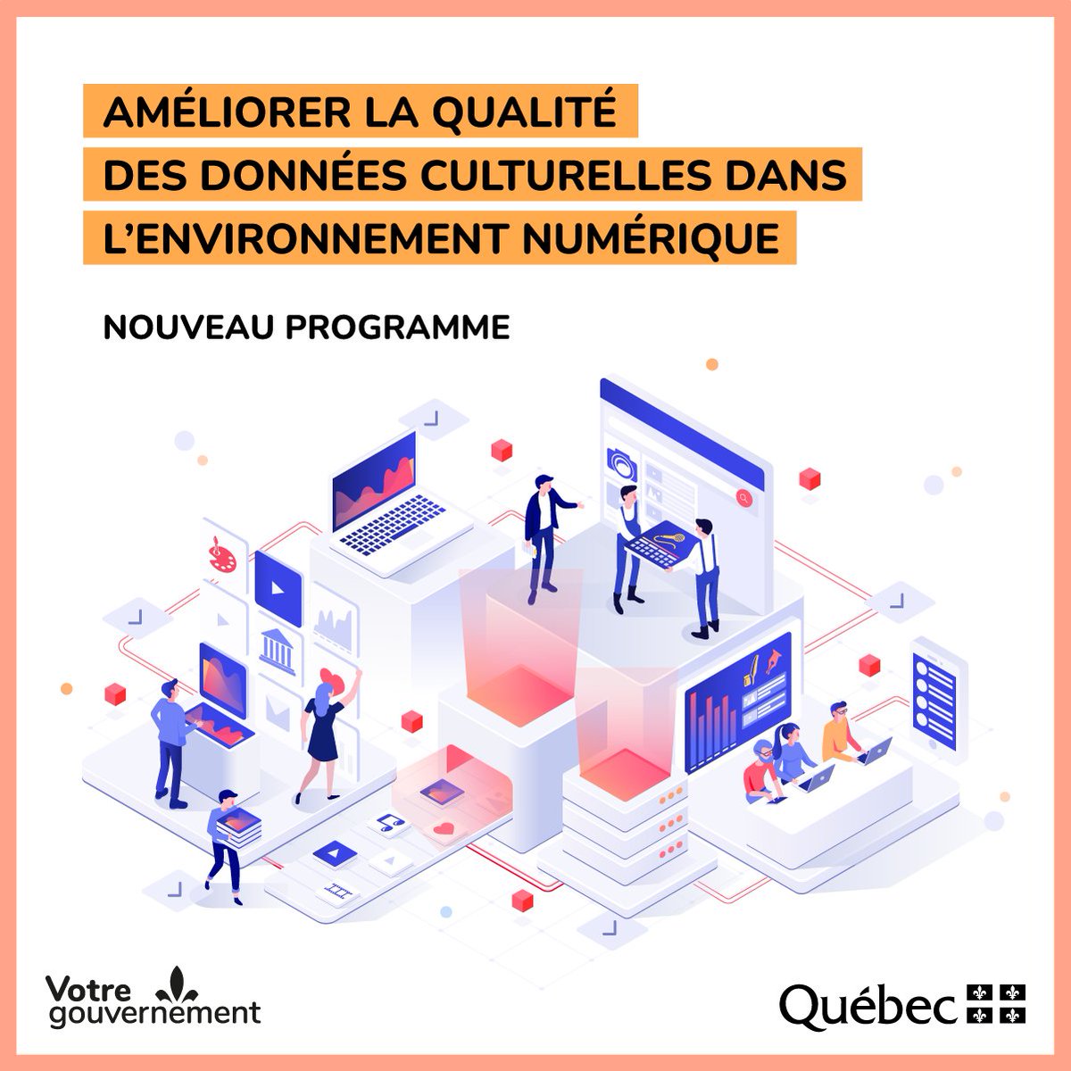 📣 L’Appel de projets pour le soutien à la standardisation des données est encore en cours! 

Il vous reste jusqu’au 24 avril 2024 pour déposer un projet.

Détails: bit.ly/49UvkaO | #découvrabilité #numérique #CultureQc