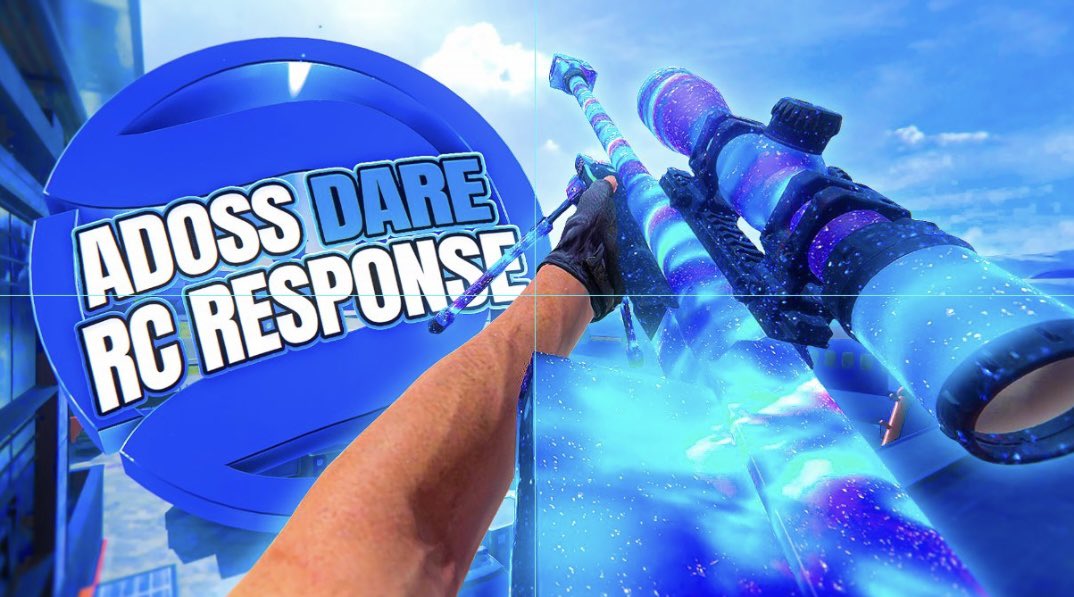 My final Dare RC Response will be up around 5PM EST #DareAdoss #DTA