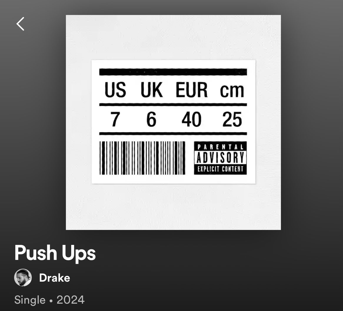 rapworldbr's tweet photo. Drake acaba de lançar oficialmente sua Diss para o Kendrick Lamar, chamada "Push Ups".

Agora é mais oficial do que nunca. https://t.co/mSaETWQ0ba