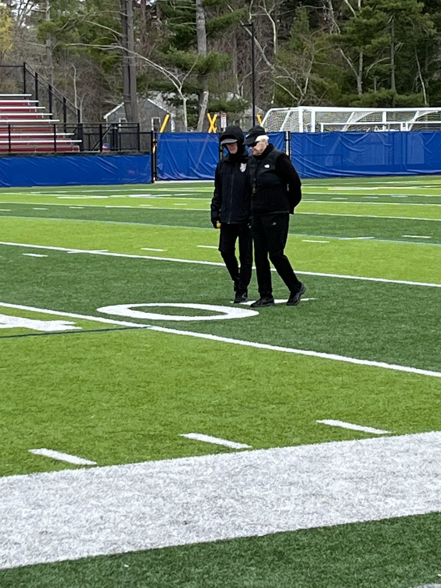 Continued celebration of spring officials week. @TritonVikingAD thanks you for allowing us to experience all that’s great about Hs sports. Guess what they were doing after this game… officiating more games. #thankyou @MIAA033 @USA_Lacrosse @pfkelley