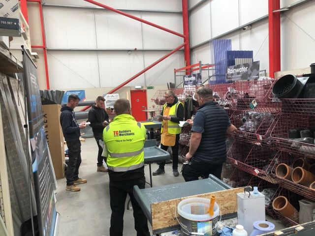 Thanks to @ResTecRoofing for taking the time to organise another fantatsic Training Course for the GRPRoof system, this time at our #Bridgnorth branch. 
#grproof #recycledplastics #flatroofing #restec