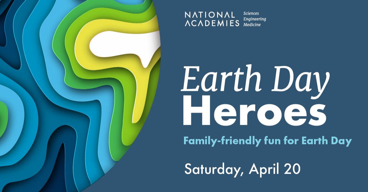 Looking for a way to engage the whole family around #EarthDay2024? Join @theNASEM tomorrow at the NAS Building for a day of fun and discovery with hands-on activities and interactive exhibits that reveal the wonders of our planet. Learn more and register: ow.ly/OUzq50RjSzX