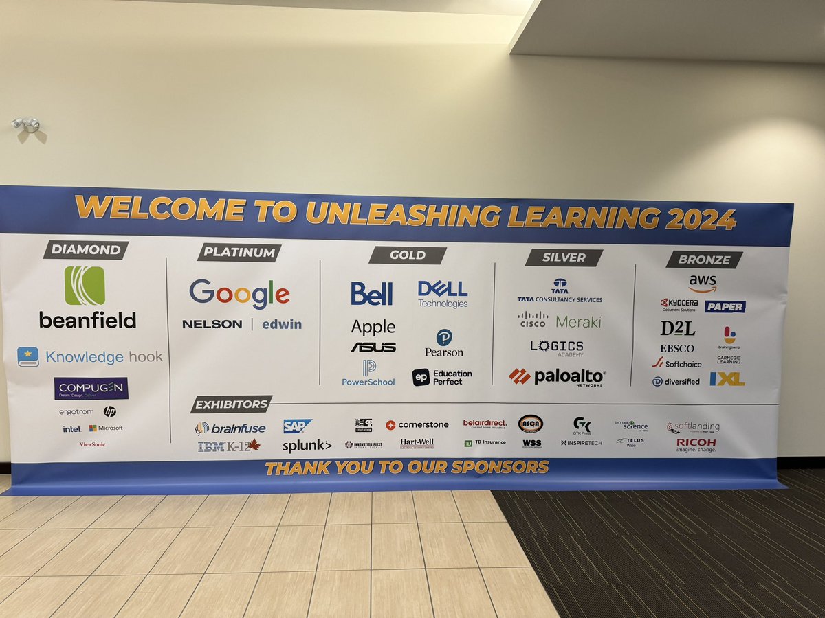 Thank you to all our sponsors for making #tdsbUL24 possible. A special shoutout goes to our Diamond Sponsors @beanfield @CompugenInc