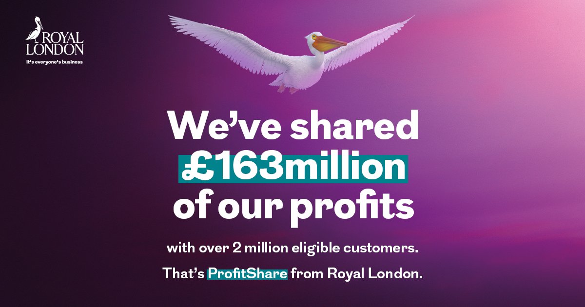 We were delighted to share £163 million of our profits with our eligible customers. Find out more: ow.ly/Vrky50RjNFb #ProfitShare