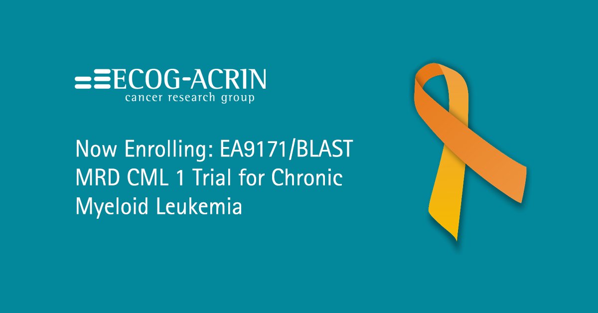 .@Dr_AmerZeidan of @SmilowCancer & @YaleCancer is leading clinical study EA9171, testing if adding a new drug to the usual treatment for chronic myelogenous #leukemia could help patients. Learn more: bit.ly/ea9171-study #CML #leusm