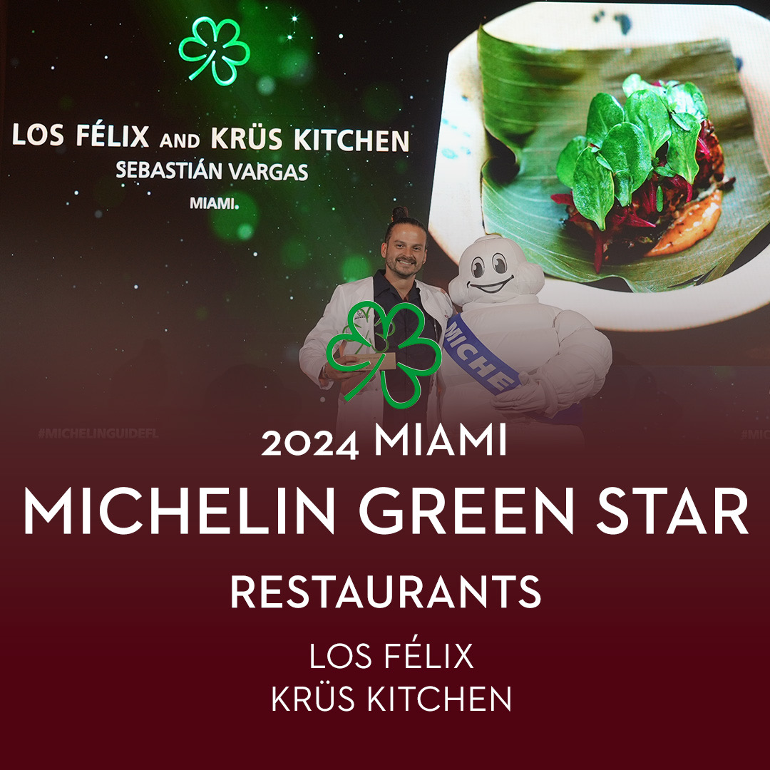 visitmiami's tweet photo. Miami is brighter than usual because we are adding a new Michelin Green Star, Sommelier, and Young Chef Award!
Just another reminder that Miami has a world-class culinary scene that keeps growing everyday 🤩 #MICHELINGUIDEFL https://t.co/eJgI8rQmhZ