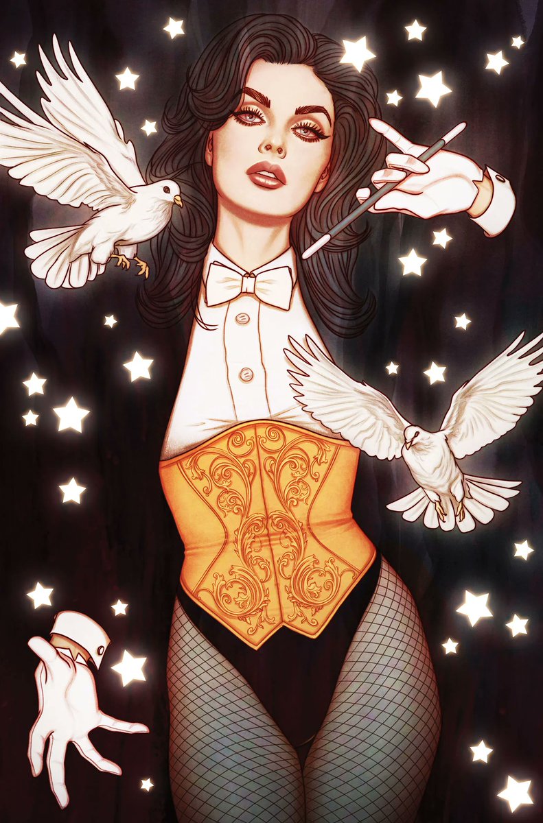 girIsofdc's tweet photo. Zatanna: Bring Down The House #2 variant cover by Jenny Frison https://t.co/M9fDOzr3GE